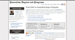 Desktop Screenshot of journalismdegree.org